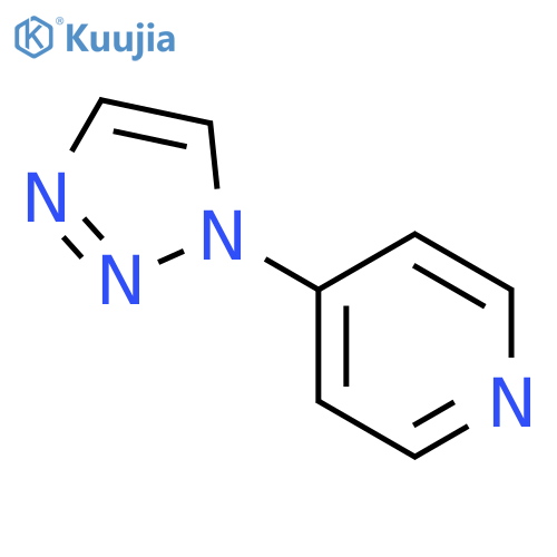 Pyridine,4-(1H-1,2,3-triazol-1-yl)- structure