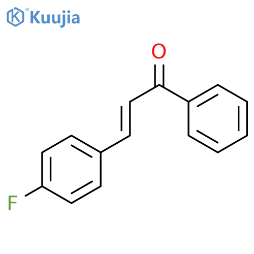 2-Propen-1-one, 3-(4-fluorophenyl)-1-phenyl-, (E)- structure