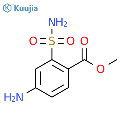 Methyl 4-amino-2-sulfamoylbenzoate structure