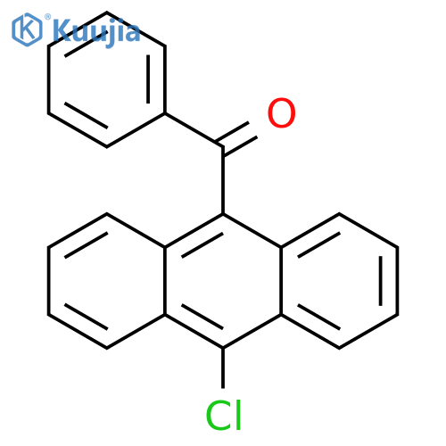 Methanone, (10-chloro-9-anthracenyl)phenyl- structure
