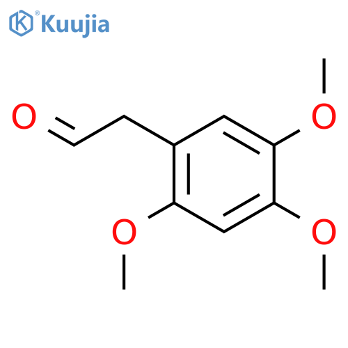 2-(2,4,5-Trimethoxyphenyl)acetaldehyde structure