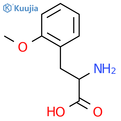 2-Amino-3-(2-methoxyphenyl)propanoic acid structure