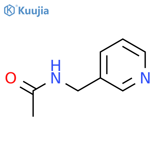 Acetamide,N-(3-pyridinylmethyl)- structure
