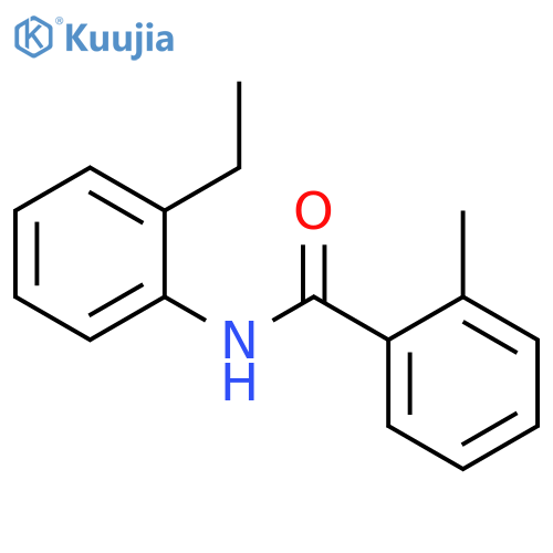 N-(2-ethylphenyl)-2-methylbenzamide structure