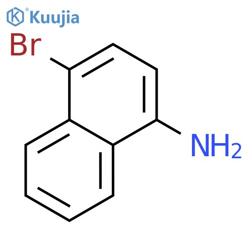 1-Amino-4-bromonaphthalene structure