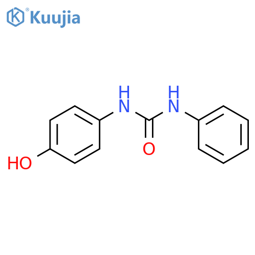 3-(4-Hydroxyphenyl)-1-phenylurea structure