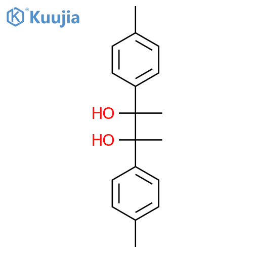 2,3-Butanediol, 2,3-bis(4-methylphenyl)-, (2R,3R)-rel- structure