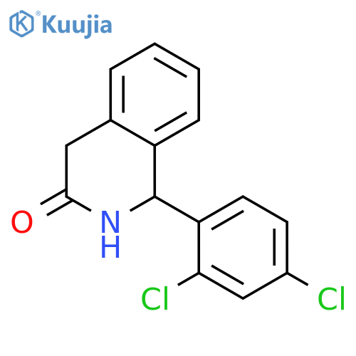 3(2H)-Isoquinolinone,1-(2,4-dichlorophenyl)-1,4-dihydro- structure