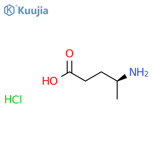 (S)-4-aminovaleric acid hydrochloride structure