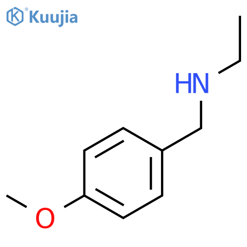 N-Ethyl-4-methoxybenzenemethanamine structure