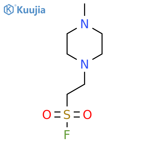 2-(4-methylpiperazin-1-yl)ethane-1-sulfonyl fluoride structure