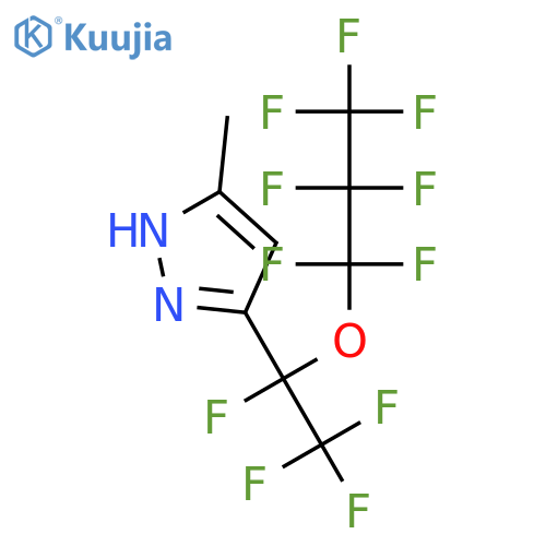 5-Methyl-3-perfluoro(1-propoxyethyl)pyrazole structure