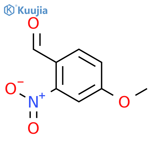 4-Methoxy-2-nitrobenzaldehyde structure