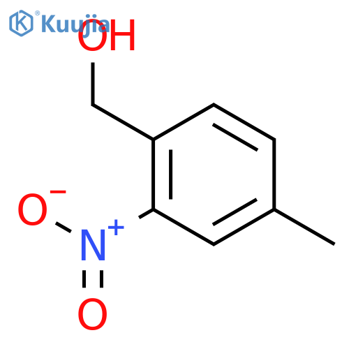 (4-Methyl-2-nitrophenyl)methanol structure