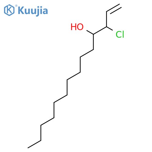 1-Tetradecen-4-ol, 3-chloro-, (3S,4S)- structure