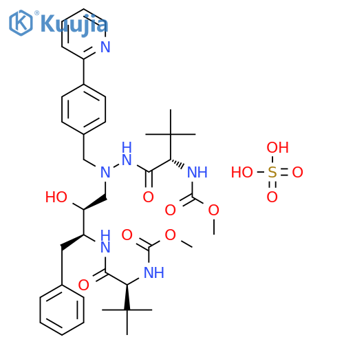 Atazanavir sulfate structure