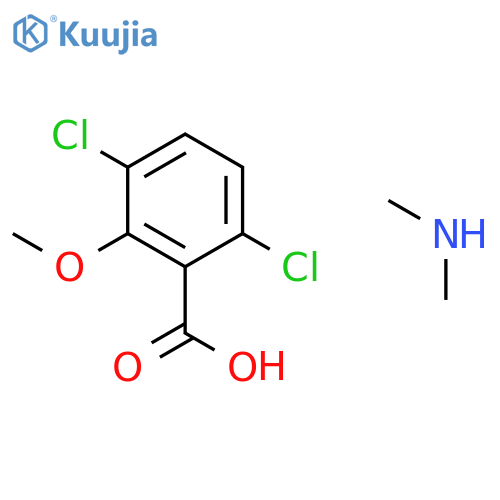 Dicamba dimethylamine structure