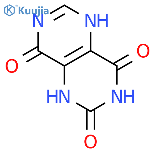 Pyrimido[5,4-d]pyrimidine-2,4,8(3H)-trione,1,7-dihydro- structure