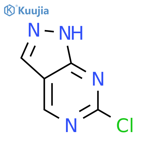 6-Chloro-1H-pyrazolo[3,4-d]pyrimidine structure