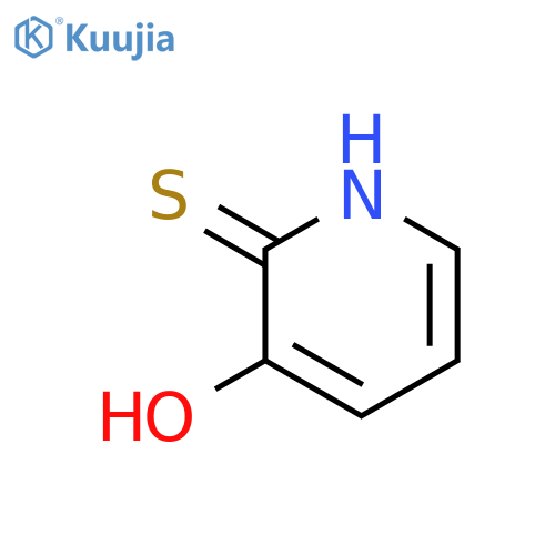 2(1H)-Pyridinethione,3-hydroxy- structure