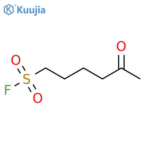 5-oxohexane-1-sulfonyl fluoride structure
