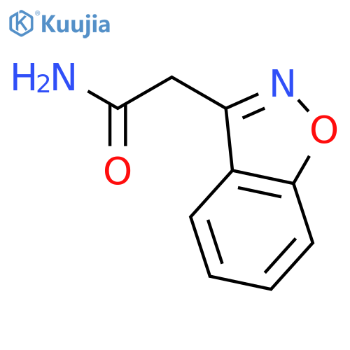 2-(1,2-benzoxazol-3-yl)acetamide structure