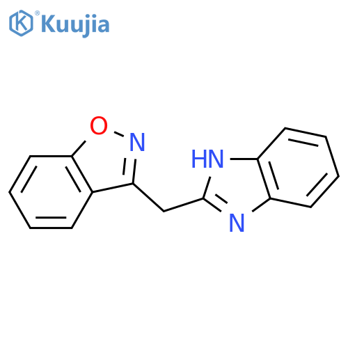 3-((1H-Benzodimidazol-2-yl)methyl)benzodisoxazole structure