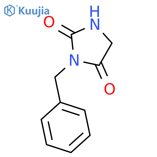 3-benzylimidazolidine-2,4-dione structure