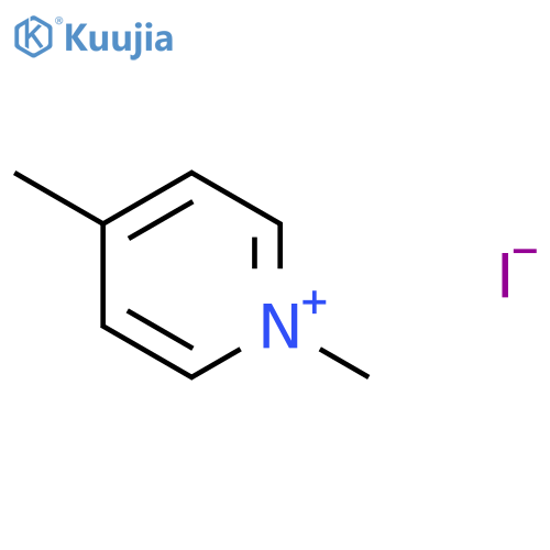 Pyridinium,1,4-dimethyl-, iodide (1:1) structure