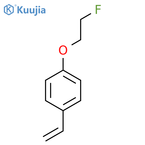 1-(2-Fluoroethoxy)-4-vinylbenzene structure