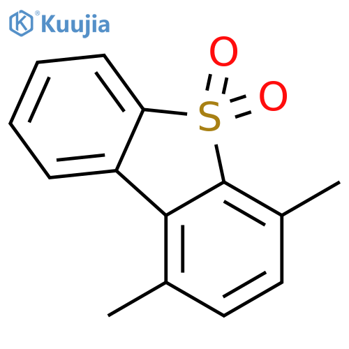 Dibenzothiophene,1,4-dimethyl-, 5,5-dioxide structure