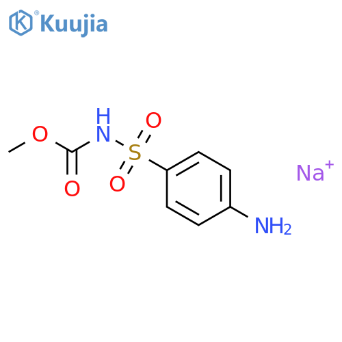Asulam sodiumsalt structure