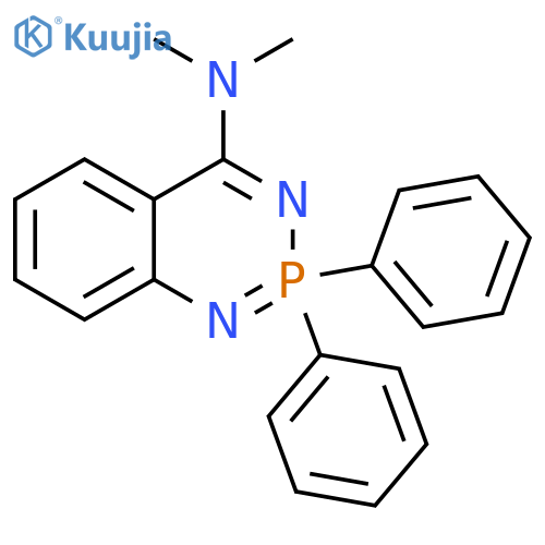 1,3,2-Benzodiazaphosphorin-4-amine,2,2-dihydro-N,N-dimethyl-2,2-diphenyl- structure