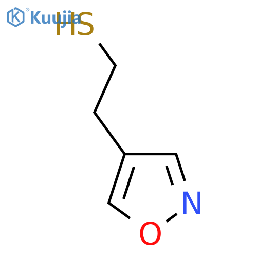 2-(1,2-Oxazol-4-yl)ethane-1-thiol structure