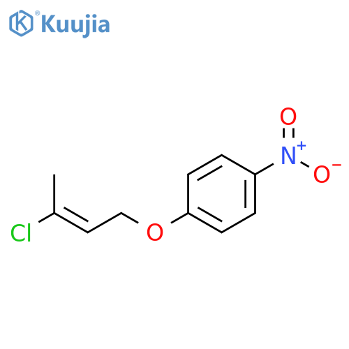 Ether, 3-chloro-2-butenyl p-nitrophenyl, (E)- (8CI) structure