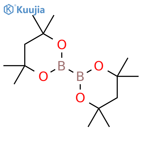 Bis(2,4-dimethylpentane-2,4-glycolato)diboron structure