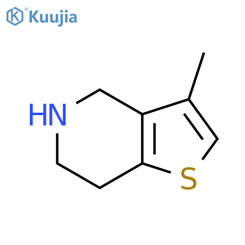 3-methyl-4H,5H,6H,7H-thieno3,2-cpyridine structure