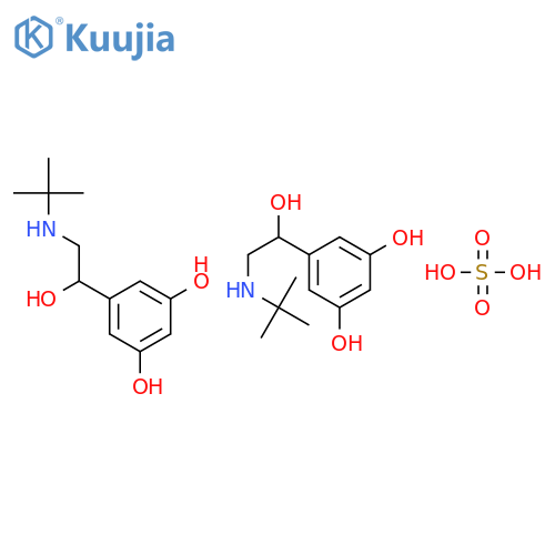 Terbutaline sulfate structure