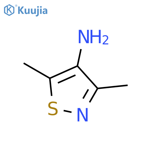 dimethyl-1,2-thiazol-4-amine structure