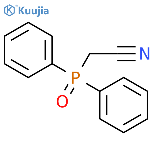2-(diphenylphosphoroso)acetonitrile structure
