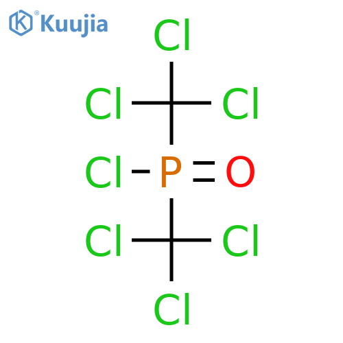 Phosphinic chloride, bis(trichloromethyl)- structure