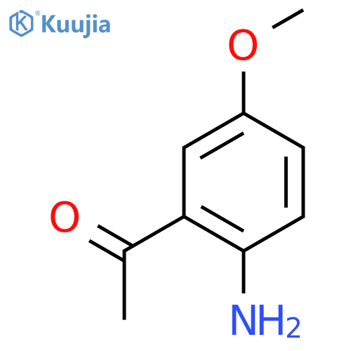 1-(2-amino-5-methoxyphenyl)ethanone structure