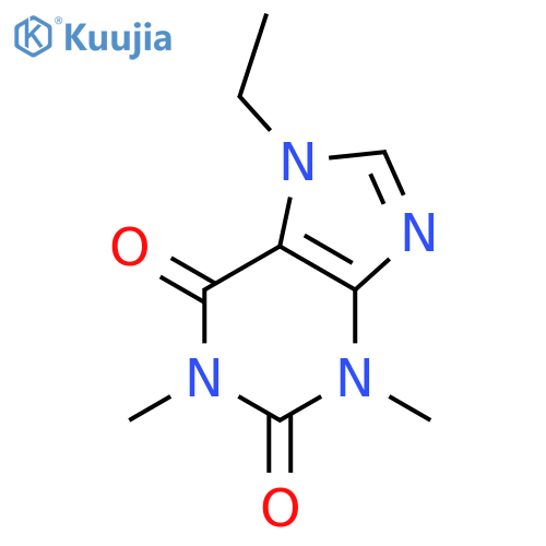 7-Ethyl Theophylline structure