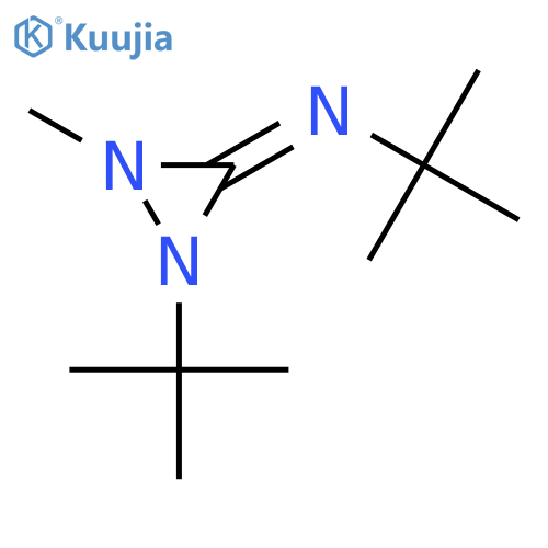 2-Propanamine,N-[(1,1-dimethylethyl)methyldiaziridinylidene]-2-methyl-, trans- (9CI) structure