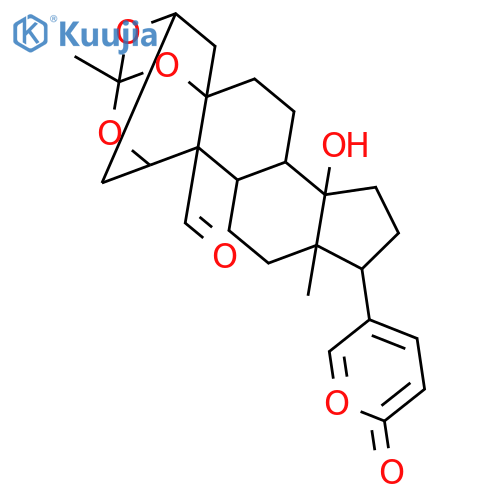 Bufa-20,22-dienolide,1,3,5-[(1R)-ethylidynetris(oxy)]-14-hydroxy-19-oxo-, (1b,3b,5b)- (9CI) structure
