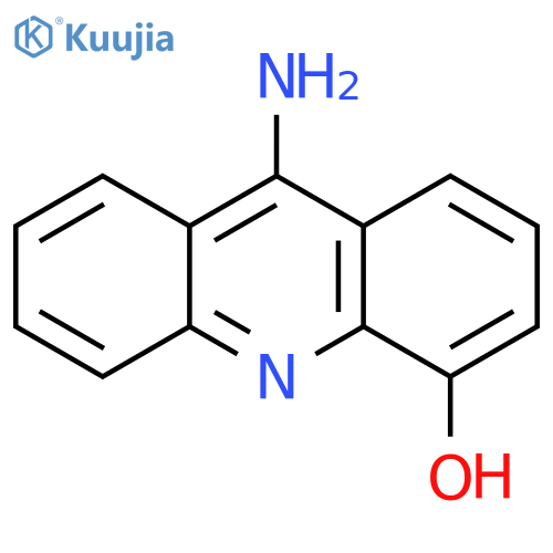 4-Acridinol, 9-amino- structure