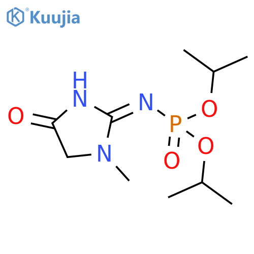 (Z)-Diisopropyl1-methyl-4-oxoimidazolidin-2-ylidenephosphoramidate structure