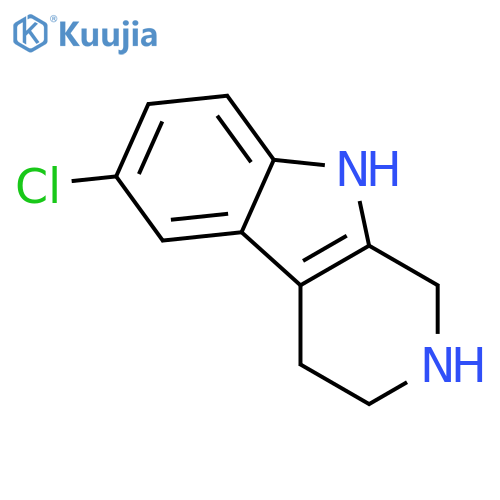 6-Chloro-2,3,4,9-tetrahydro-1H-β-carbolinehydrochloride structure