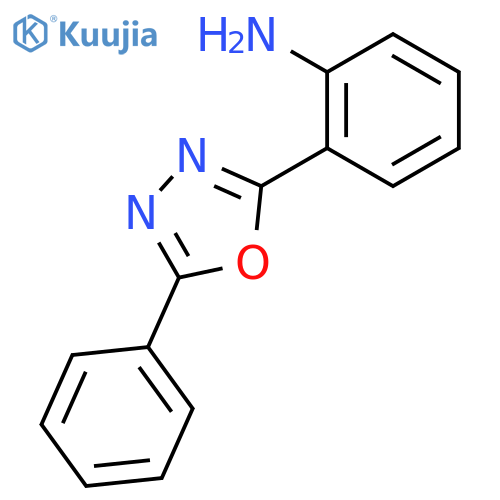 Benzenamine,2-(5-phenyl-1,3,4-oxadiazol-2-yl)- structure