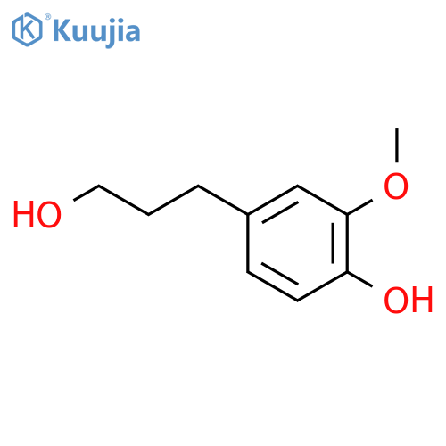 Dihydroconiferyl alcohol structure